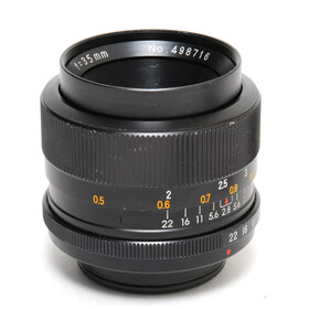 Revuenon-Special 2,8/35mm lens w. caps, 39,00 €