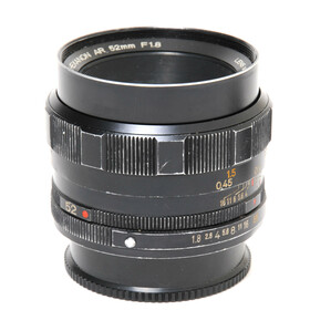 Konica Hexanon AR 1.8/52mm lens with caps, 89,00 €