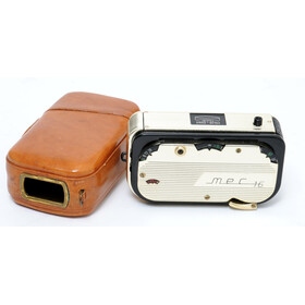 Mec 16 viewfinder camera gold color subminiature spy camera by Feinwe