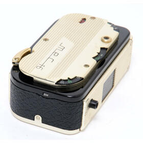 Mec 16 viewfinder camera gold color subminiature spy camera by Feinwe