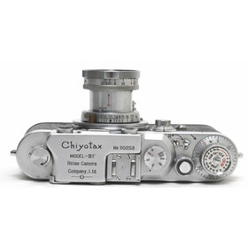 Rare Chiyotax Model IIIF camera w. 3,5/50mm Hexar Konishiroku 