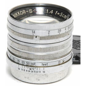 Nippon Kogaku Tokyo Nikkor-SC 1.4/5cm 8-digit very RARE Leica