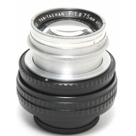 Astro Berlin 1.8/75mm Pan-Tachar adapted for M42 mount clean glass