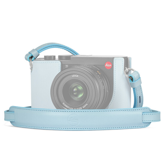 Leica C-Lux Small Soft Leather Pouch, Blue - Leica Store Miami