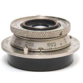 Leica 3.5/35mm Elmar Nickel in Feet very early for Leica screw